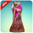 Saree photo editor أيقونة