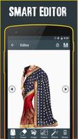 Saree photo editor imagem de tela 1
