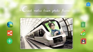 3 Schermata Photo Frame For Metro Train
