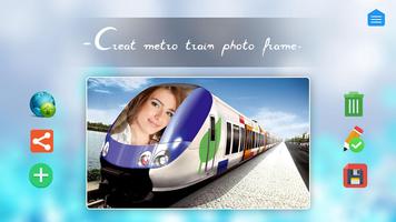 1 Schermata Photo Frame For Metro Train