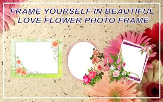 Love Flower Photo Frame nouveau 2018 capture d'écran 2