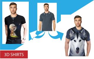 3D T-Shirt Photo Editor 2018 Dernier capture d'écran 3