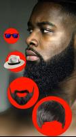 black men beard and hair tsyle photo editor تصوير الشاشة 1