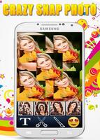 Crazy Snap Magic Photo Editor - Collage Maker ภาพหน้าจอ 2