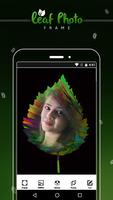 Leaf Photo Frame पोस्टर