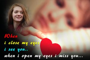 Miss You Photo Frame скриншот 3