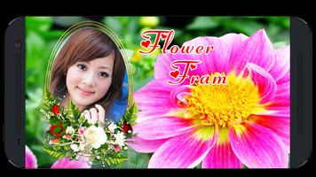 Flower Photo Frame स्क्रीनशॉट 1
