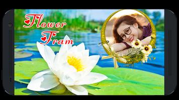 برنامه‌نما Flower Photo Frame عکس از صفحه