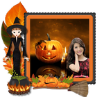 Halloween Photo frame ícone