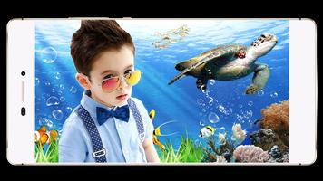 Under Water Photo Frame স্ক্রিনশট 1