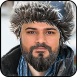 Face In Hole Photo Frame