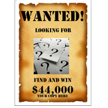 wanted photo frames