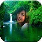 Waterfall Photo Frame ไอคอน