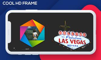 Las Vegas City Photo Frame poster