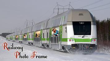 برنامه‌نما Metro Train Photo Frame عکس از صفحه