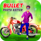 Bullet Bike photo frame icono