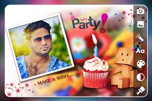 Birthday Photo Frame - Editor, اسکرین شاٹ 2