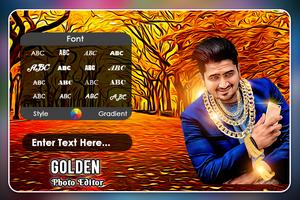 Golden Photo Editor پوسٹر