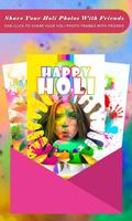 Happy Holi Photo Frames Editor capture d'écran 3