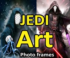 Jedi Photo Editor Lightsaber Art Photo Frames โปสเตอร์
