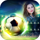Soccer Photo Frame Zeichen