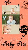 Baby pics & collage تصوير الشاشة 1