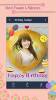 Birthday Collage Frames 스크린샷 1