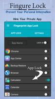 برنامه‌نما Fingerprint App Lock عکس از صفحه