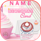 Name On Birthday Card icône