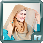 Camera Hijab Stylish Suit icône
