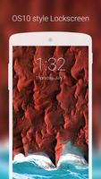 Lock Screen OS 10 Phone 7 🏆 постер