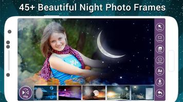 Night Photo Frame پوسٹر