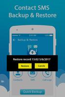 Contact SMS Backup & Restore स्क्रीनशॉट 2