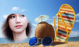 Beach Photo Frame スクリーンショット 1