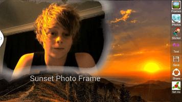 Sunset Photo Frame capture d'écran 3