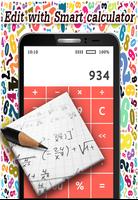 Guide for PhotoMath & calculator ポスター