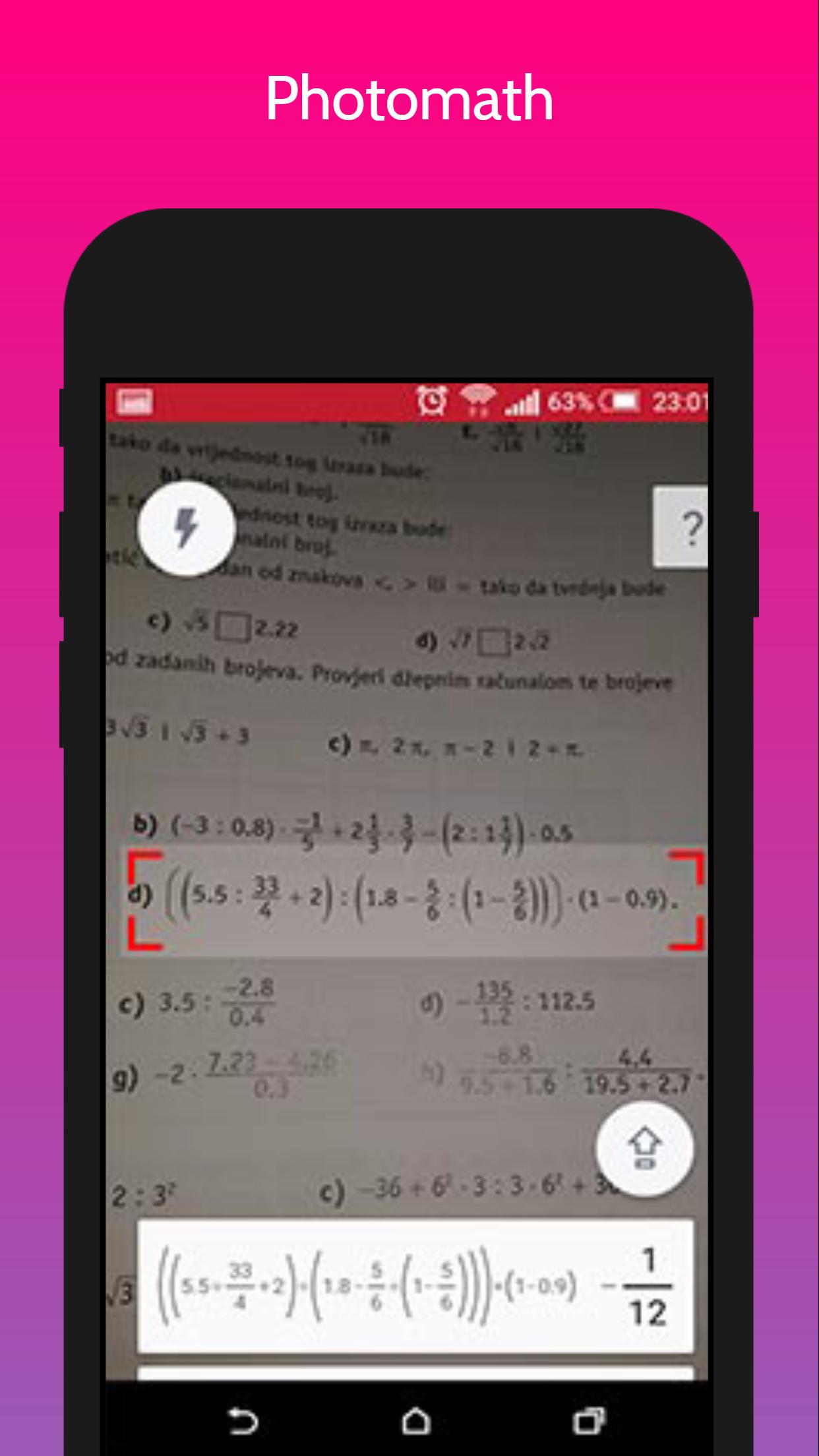 Guide for Photomath - Camera Calculator APK pour Android Télécharger