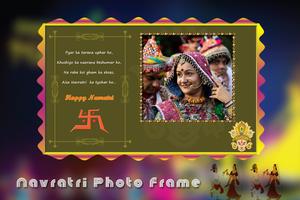 Navratri Photo Frame imagem de tela 1