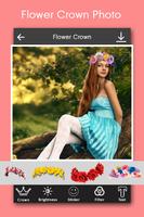 Flower Crown Photo Editor الملصق