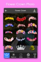 برنامه‌نما Flower Crown Photo Editor عکس از صفحه