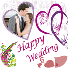Wedding Card Frame icône