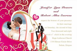 Wedding Card Frame 截圖 2