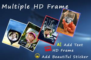 Wine Glass Photo Frame HD poster