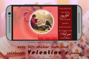 Valentine Photo Frame poster