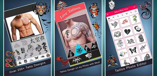 紋身我的照片編輯器