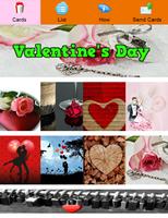 Valentine's Day Greeting Cards Affiche