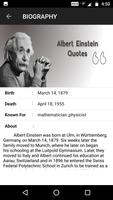 Albert Einstein Quotes & Thoughts Screenshot 1