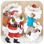 Your photo with Santa Claus icon