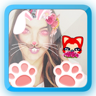 Animal Faceswap Snap Stickers icône