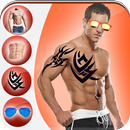 Men Body SixPack tatuaje: Photo Editor aplicación APK